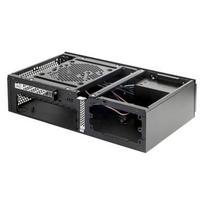 korpusas silverstone - SilverStone Milo 06B USB 3.0 x 2, Mic x1, Spk x1, black, HTPC - 6 nuotrauka