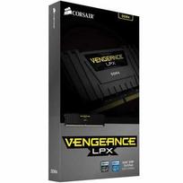 ddr4 corsair vengeance - Corsair Vengeance® LPX 2x16GB DDR4 2400MHz C16 Memory Kit - Black - 4 nuotrauka