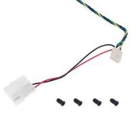 molex fan - Korpuso ventiliatorius Chieftec AF-0825PWM - 80x80x25mm - jungtis4 pin PWM/Molex - 6 nuotrauka