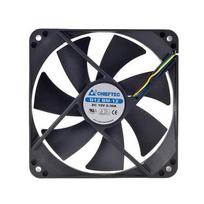 ausintuvas 120x120 - Korpuso ventiliatorius Chieftec AF-1225PWM -120x120x25mm-jungtis 4 pin PWM/Molex - 5 nuotrauka