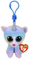 TY Beanie Boos pliušinis pakabukas katė su ragu HEATHER 9cm, TY35232
