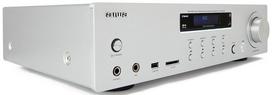 muzikinis centras - Aiwa AMU-120BTSL Silver - 1 nuotrauka