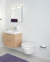 gustavsberg klozet - Unitazas Gustavsberg 5G84 Hygienic Flush 5G84HR01, su dangčiu, 370x530 mm - 2 nuotrauka