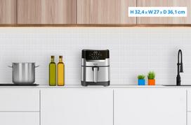 grill - Tefal EY505D15 Easy Fry & Grill Precision+ - 3 nuotrauka