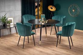 Halmar Table Embos Black/Gold