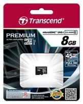 sdhc card - Atminties kortelė Transcend microSDHC 8GB UHSI 300x - 2 nuotrauka