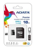 Atminties kortelė Adata microSDHC 16GB UHS1 + Adapteris