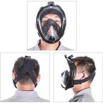 snorkeling mask -  Free Breath Snorkeling Mask M2068G L/XL, mėlyna - 2 nuotrauka