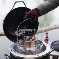 dujine saslykine - Char-Broil The Big Easy, 23 kg - 4 nuotrauka