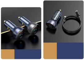 65w baseus ikroviklis - Baseus CCKX-C0A Dark Gray - 18 nuotrauka