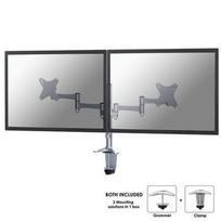 tv 24 - TV SET ACC DESK MOUNT 10-24"/FPMA-D1330DSILVER NEWSTAR - 4 nuotrauka