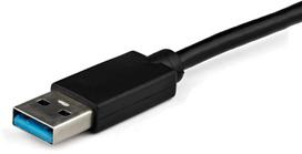 monitoriaus laidas - StarTech USB 3.0 to HDMI, juoda, 0.19 m - 2 nuotrauka