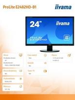 brother label printer - Iiyama ProLite E2482HD-B1 - 13 nuotrauka