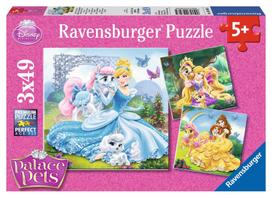 Ravensburger Puzzle Disney Princess Palace Pets 3x49pcs 093465