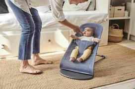 babybjorn gultukas mesh - BABYBJÖRN supamasis gultukas Bliss, Mesh mėlynas - 4 nuotrauka
