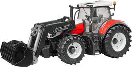 modeliukai traktoriai - Sunkioji technika Bruder Steyr 6300, juoda - 1 nuotrauka