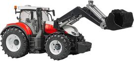 modeliukai traktoriai - Sunkioji technika Bruder Steyr 6300, juoda - 3 nuotrauka