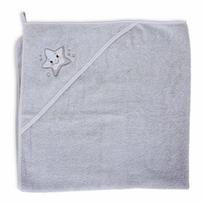Rankšluostis Ceba Baby Star Grey, 100x100 cm, 1 vnt.