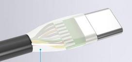 type c pakrovejas - Silicon Power Cable USB-C / USB 1m White - 5 nuotrauka