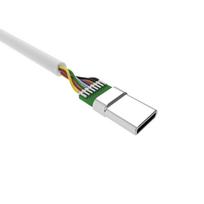 type c pakrovejas - Silicon Power Cable USB-C / USB 1m White - 9 nuotrauka