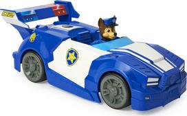 paw patrol masina - Žaislinis automobilis Spin Master Paw Patrol Larger Than Life Vehicle Chase 6060418, mėlyna/balta - 1 nuotrauka