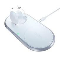 Choetech 2in1 Bevielis telefono ir Apple Watch įkroviklis (MFI)  (T317)