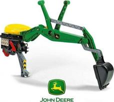 krautuvas zaislas - Ekskavatorinio krautuvo kaušas Rolly Toys 409358 RollyBackhoe John Deere - 1 nuotrauka