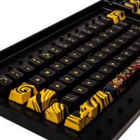 keycaps juodi -  Traitors TIGER SKETCH Limited Keycap Set, 109 keys, juoda - 3 nuotrauka