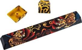 keycaps juodi -  Traitors TIGER SKETCH Limited Keycap Set, 109 keys, juoda - 5 nuotrauka