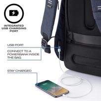 xd design -  XD Design Bobby Hero Anti-Theft, tamsiai mėlyna, 20 l, 17" - 6 nuotrauka