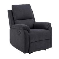 fotelis recliner - EVELEKT SABIA recliner, dark grey - 7 nuotrauka