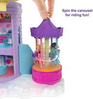 leliu baldai - Lėlių namelis Mattel Polly Pocket Rainbow Funland Theme Park GYK44 - 4 nuotrauka