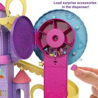 leliu baldai - Lėlių namelis Mattel Polly Pocket Rainbow Funland Theme Park GYK44 - 5 nuotrauka