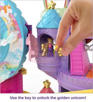 leliu baldai - Lėlių namelis Mattel Polly Pocket Rainbow Funland Theme Park GYK44 - 6 nuotrauka