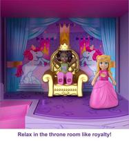 leliu baldai - Lėlių namelis Mattel Polly Pocket Rainbow Funland Theme Park GYK44 - 7 nuotrauka