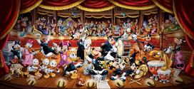 deliones 13200 - Dėlionė Clementoni Disney Orchestra 38010, 13200 vnt. - 4 nuotrauka