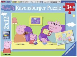 Dėlionė Ravensburger Peppa Pig 07596, 24 vnt.