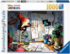 Dėlionė Ravensburger Disney Pixar The Artists Desk 19432, 1000 vnt.