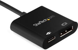 usb c to displayport 1.4 kabelis - StarTech USB-C to DisplayPort Adapter w/ PD - 2 nuotrauka
