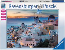 RAVENSBURGER dėlionė Santorini  1000 d, 196111