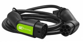 Green Cell Žalias Cell Kabelis Žalias Cell GC Type 2 22 kW 5 metrų, skirtas įkrauti elektromobilius