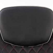 raudonas fotelis - Fotelis Halmar Camaro Black/Red, 77x72x112 cm - 8 nuotrauka