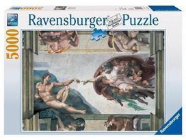 Ravensburger Puzzle Michelangelo Creation Of Adam 5000 pcs