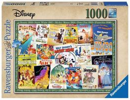 Dėlionė Ravensburger Disney Vintage Movie Posters, 1000 vnt.
