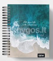 kalendoriai planuoklis - Laimės Kalendorius darbo planuoklis su spirale – I Can 22/23 - 2 nuotrauka