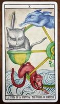 kortos suaugusiems - Kortos Bicycle Tarot Cats, EN - 8 nuotrauka