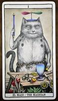 kortos suaugusiems - Kortos Bicycle Tarot Cats, EN - 9 nuotrauka