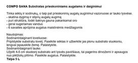 compo sana - Substratas prieskoniniams augalams ir daiginimui COMPO SANA, 5 l - 2 nuotrauka