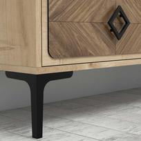 tv staliukas oak - Kalune Design TV vienetas Samba - Oak - 5 nuotrauka