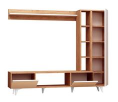 Sekcija Kalune Design Rambuty, ruda/pilka